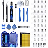 YINSAN 120 en 1 Juego de Destornilladores de Precisión con Magnetizador- Kit de Herramientas de Reparación de Bricolaje…